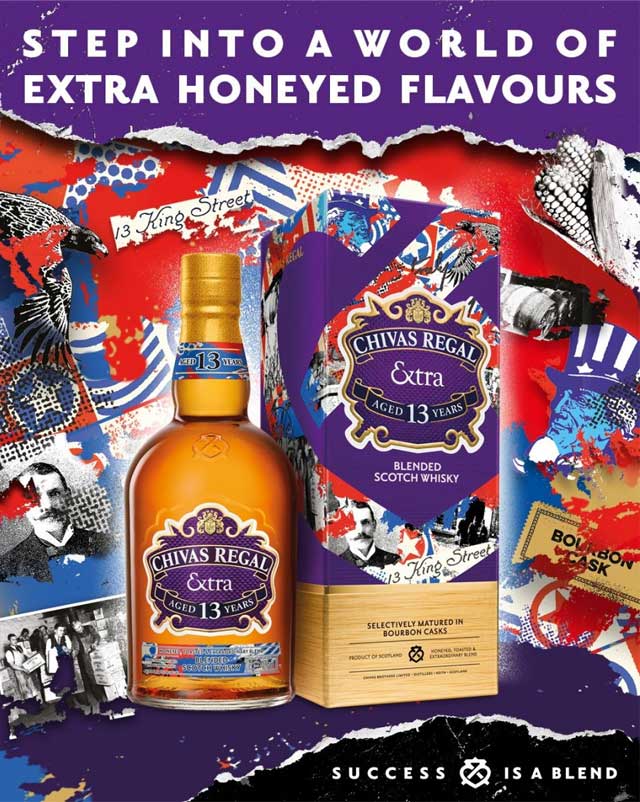 Rượu Chivas 13 Extra Bourbon Casks